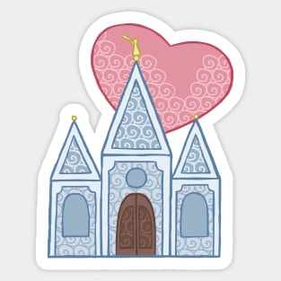 Temple Love Sticker